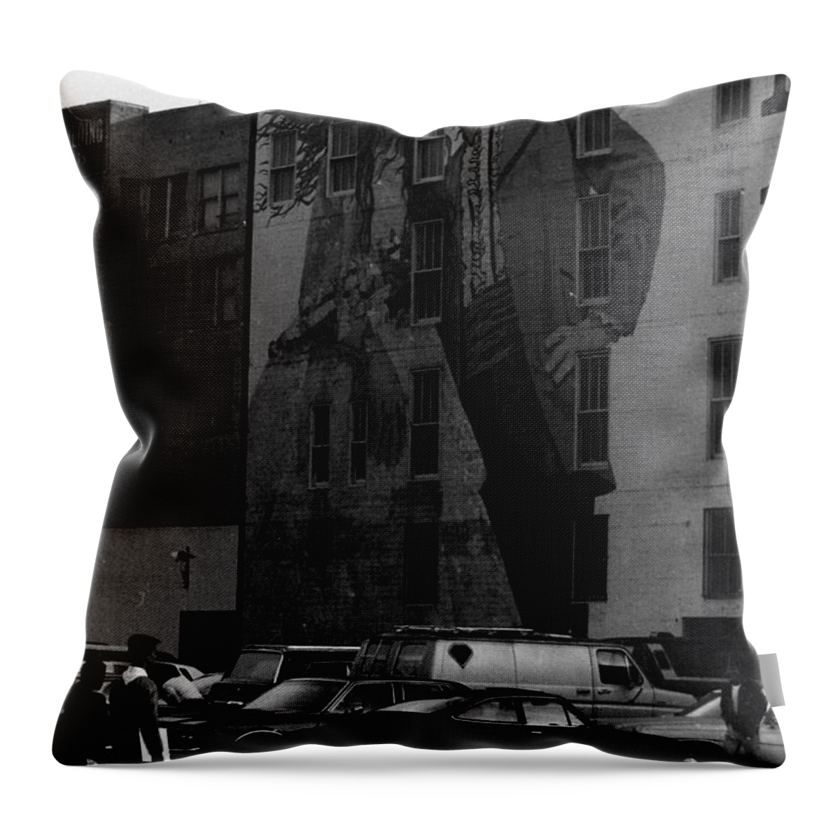 Buildings Throw Pillow featuring the photograph Building Art by Karl Rose