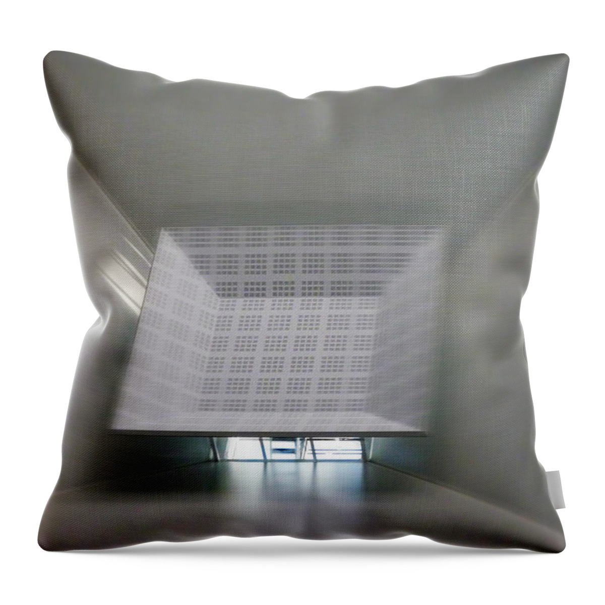 Architecture Throw Pillow featuring the painting Building by Charles Stuart