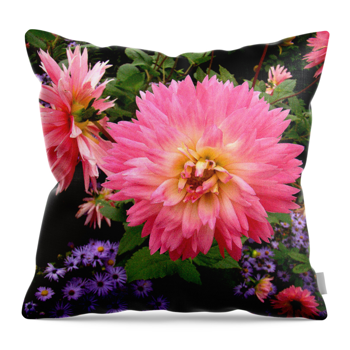 Fine Art Throw Pillow featuring the photograph Burst by Rodney Lee Williams