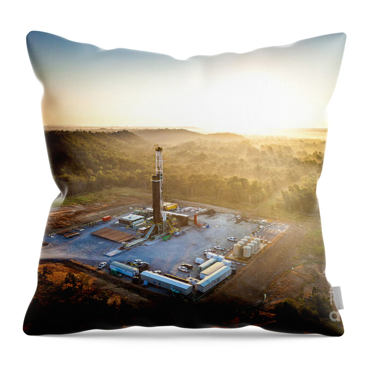 Voil Rig Throw Pillow featuring the photograph Cac004-7 by Cooper Ross