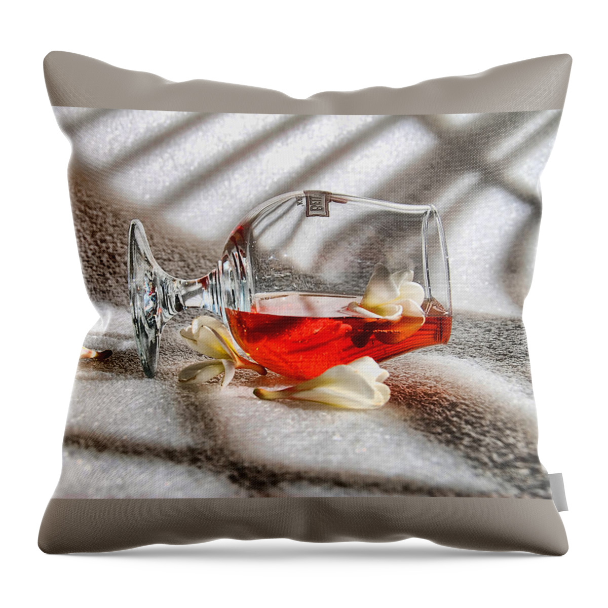 Campari Throw Pillow featuring the photograph Campari by Andrei SKY