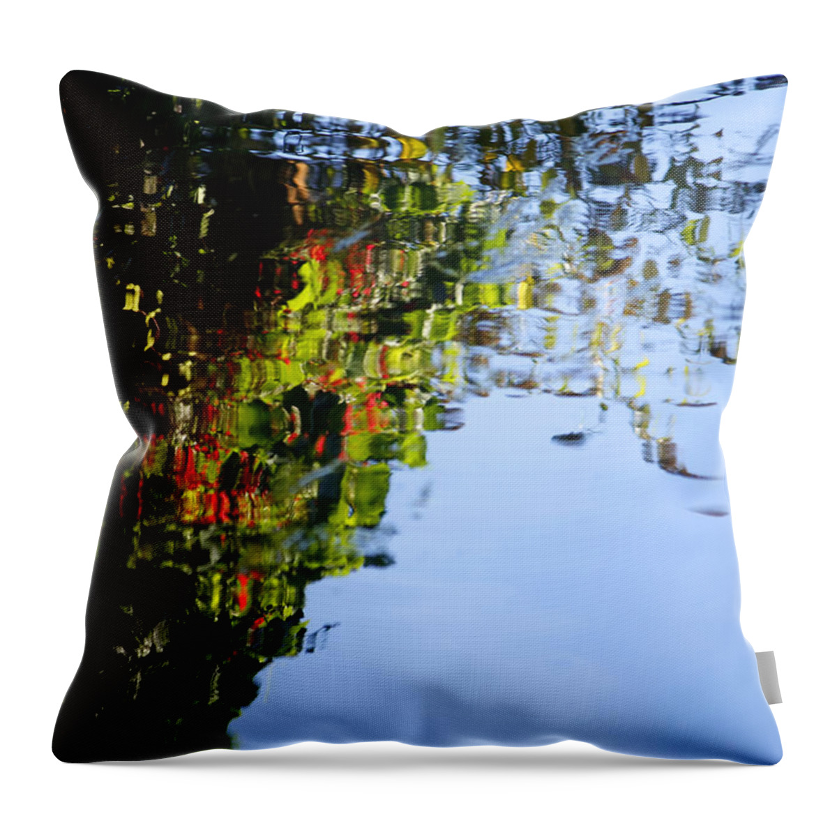 Thienemann Throw Pillow featuring the photograph Canterbury Creek by KG Thienemann