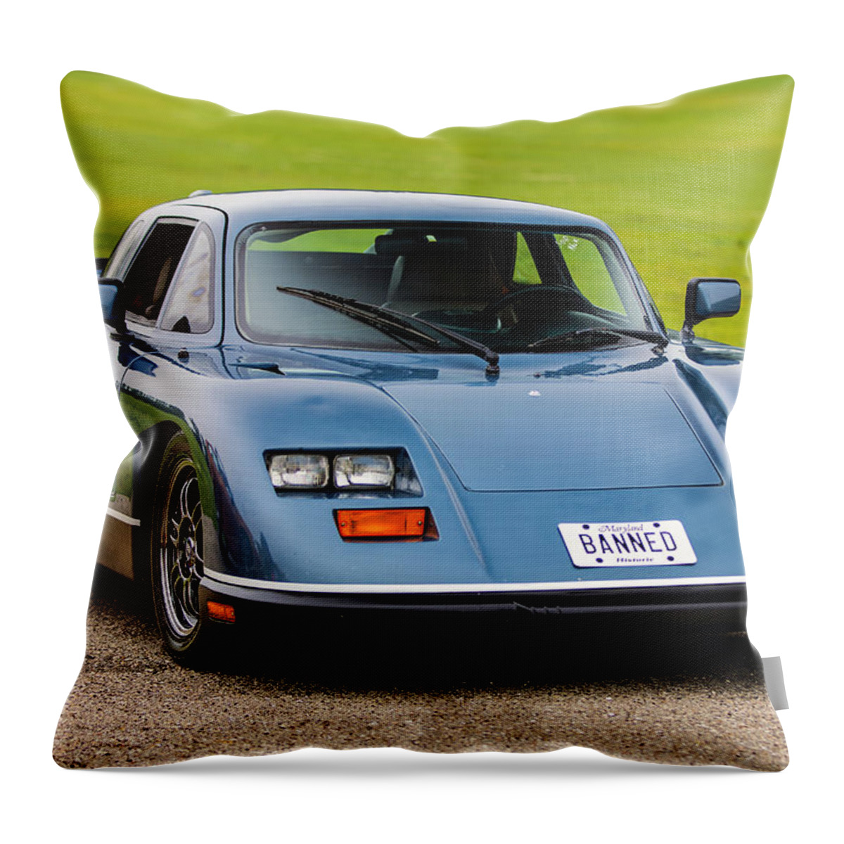 Consulier Gtp Throw Pillow featuring the photograph Car Show 009 by Josh Bryant