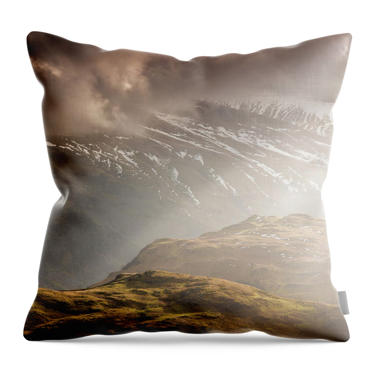 Scenics Throw Pillow featuring the photograph Castlerigg Stone Circle, Lake District by John Finney Photography