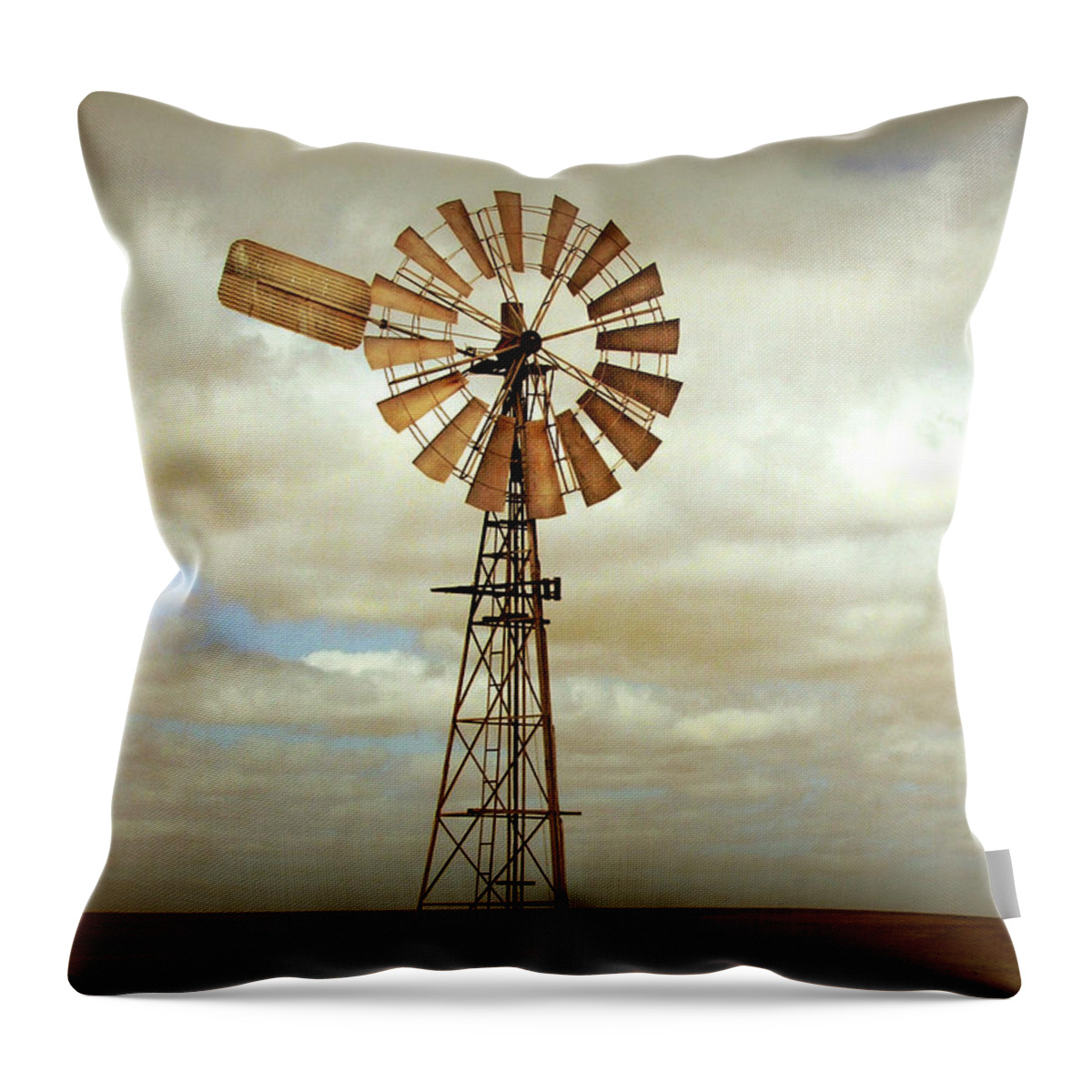 #faatoppicks Throw Pillow featuring the photograph Catch the Wind by Holly Kempe