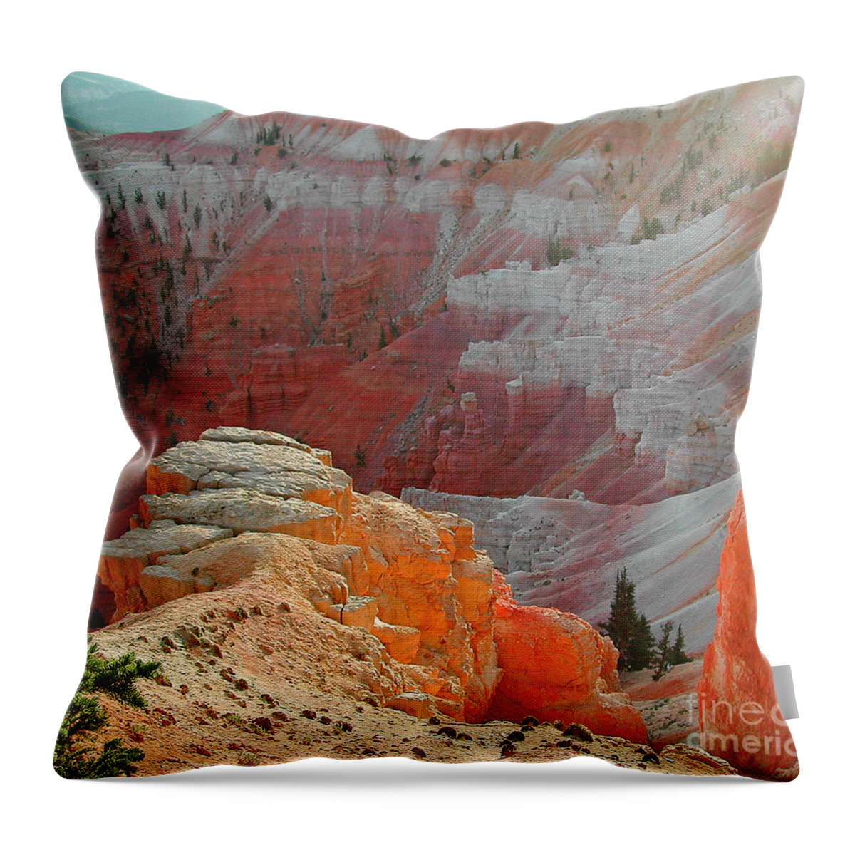 Southwest Throw Pillow featuring the photograph Cedar Breaks Utah by Nick Boren