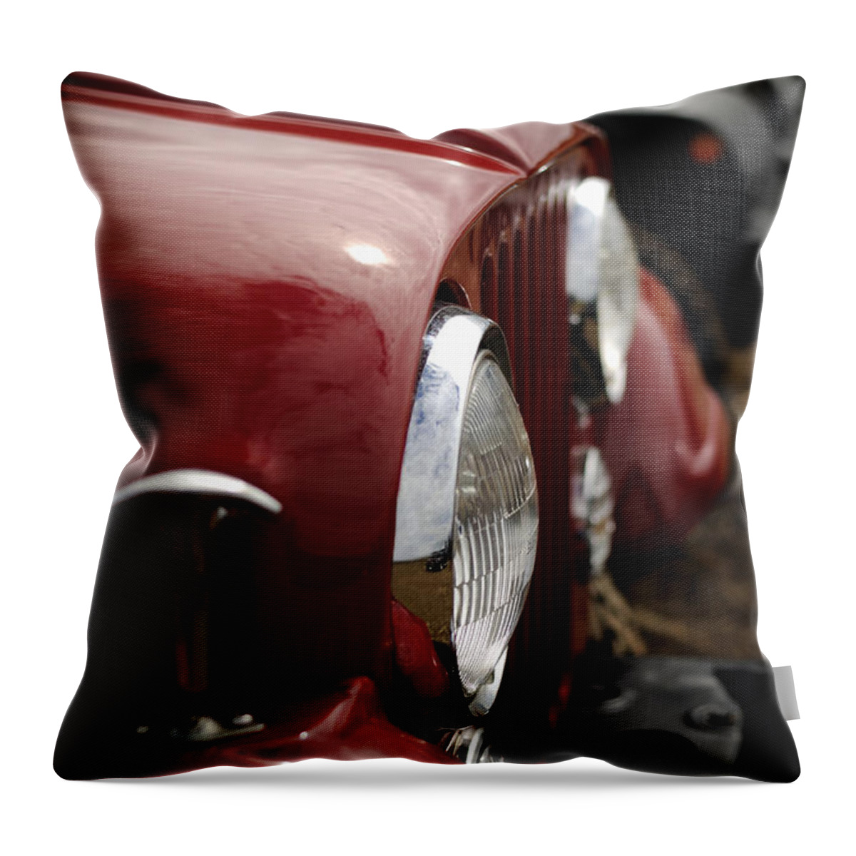 Jeep Throw Pillow featuring the photograph CherryBomb by Luke Moore