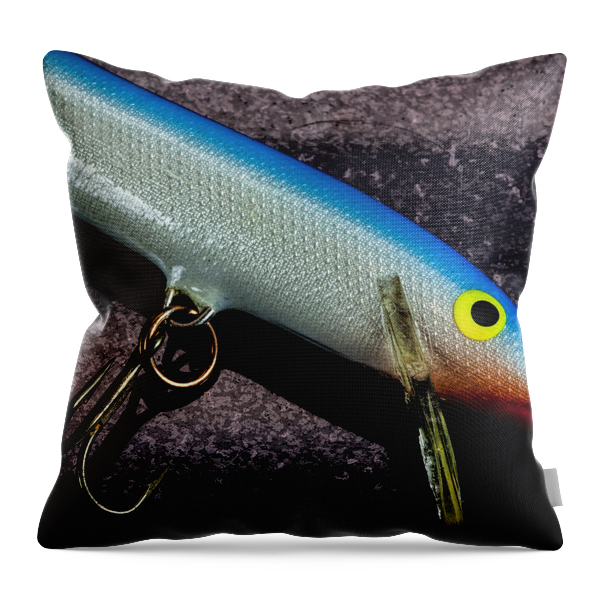 Rapala Throw Pillow featuring the photograph Classic Rapala by John Crothers