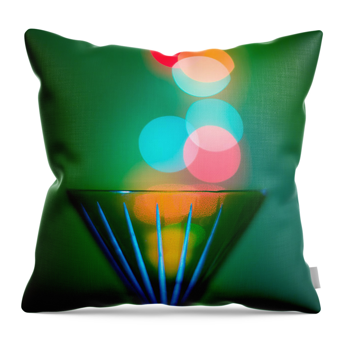 Cocktail Glass Throw Pillow featuring the photograph Cocktail by Mimi Ditchie