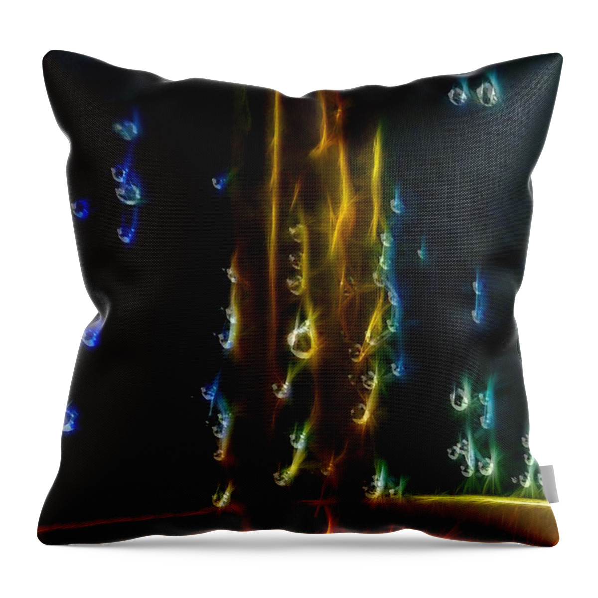 Coffee Throw Pillow featuring the photograph Coffee Brewing by Renee Trenholm