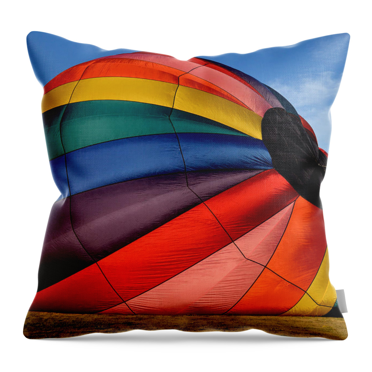 Colors Throw Pillow featuring the photograph Colors by Deborah Ritch