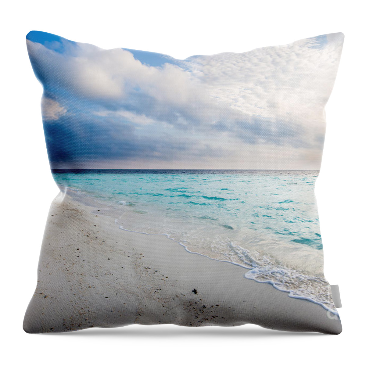 Bahamas Throw Pillow featuring the photograph Colors Of Paradise by Hannes Cmarits