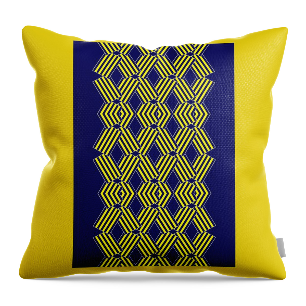 Conspicuous-no1 Throw Pillow featuring the digital art Conspicuous-no1 by Darla Wood
