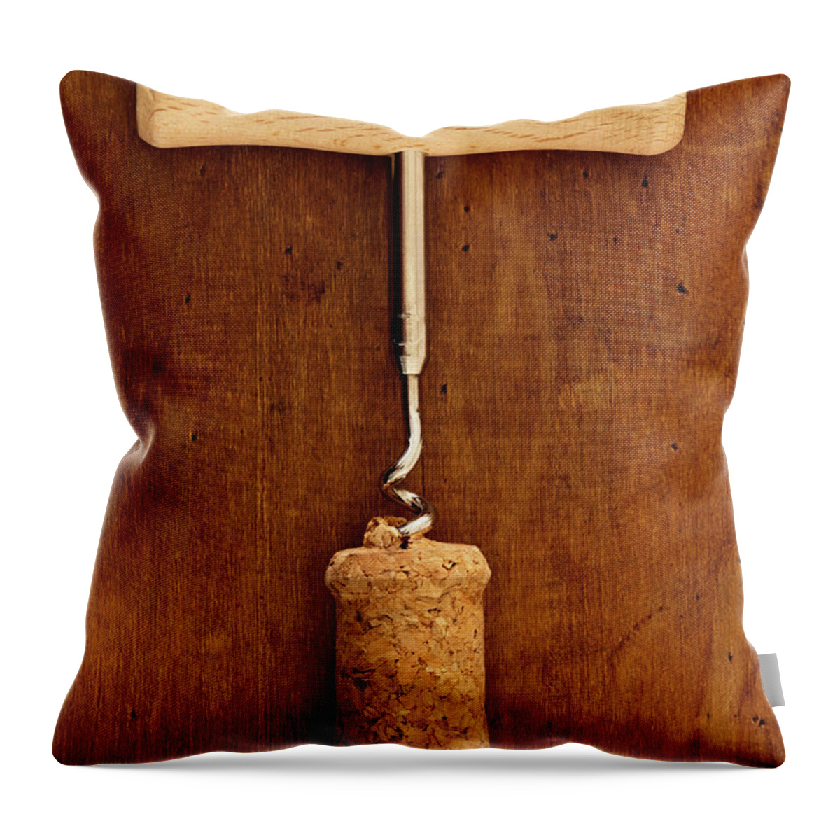 Corkscrew Throw Pillow featuring the photograph Corkscrew In Cork by Larry Washburn