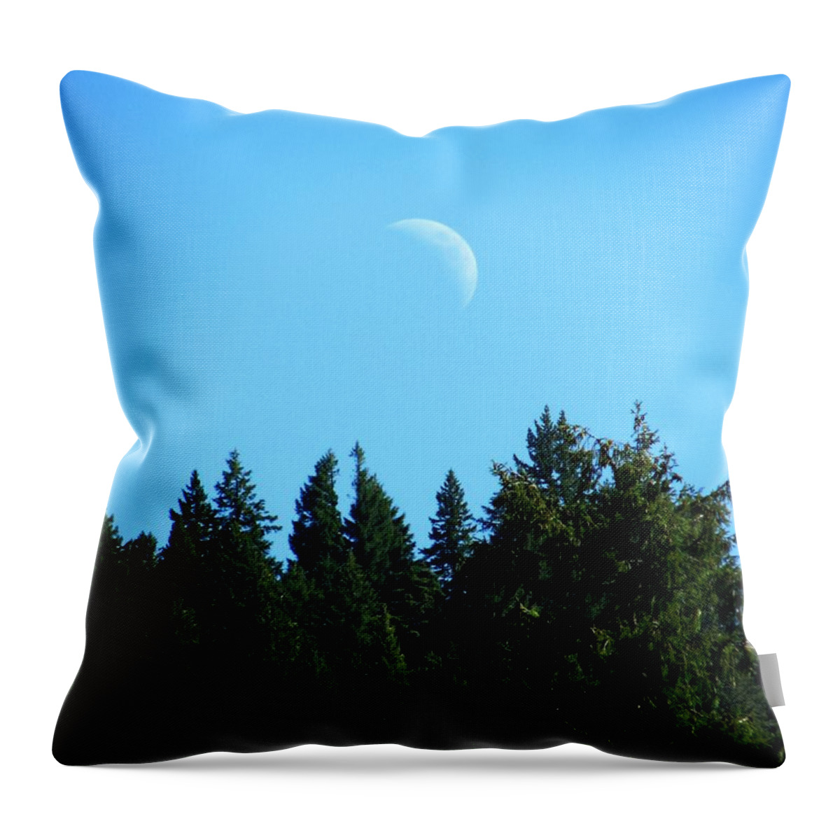 Oregon Throw Pillow featuring the photograph Crescenting by Chris Dunn