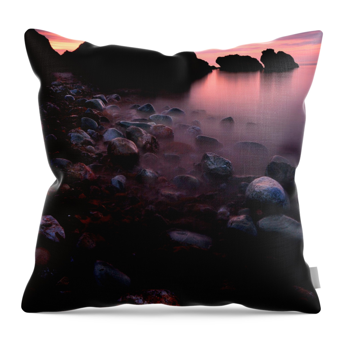 Cromarty Throw Pillow featuring the photograph Cromarty Sunrise by Gavin Macrae