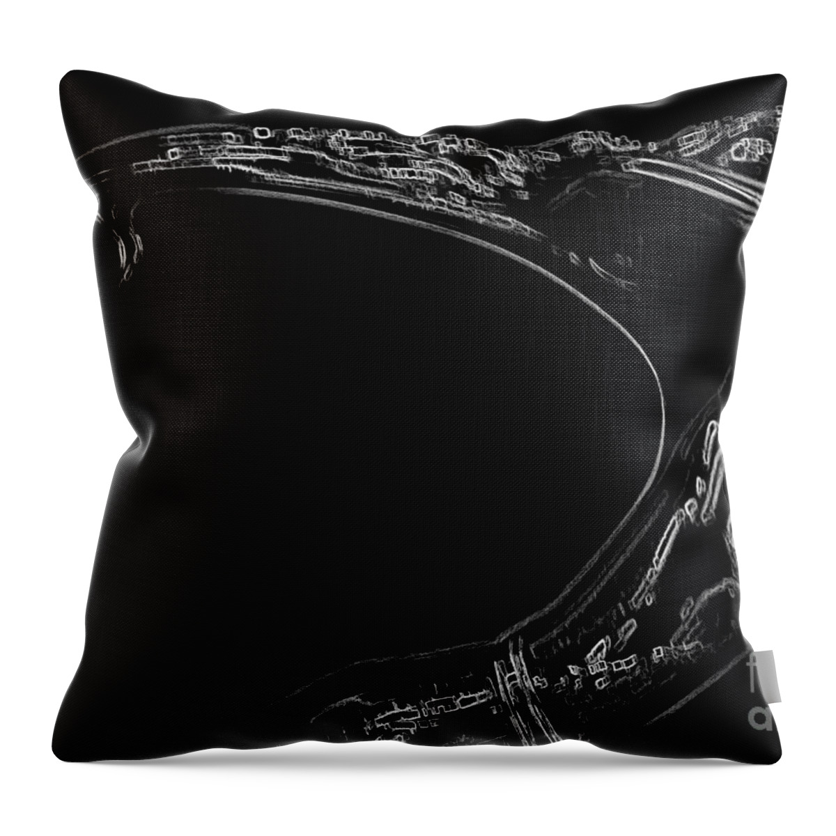 Beauty Throw Pillow featuring the photograph Curves of a Woman by Tom Gari Gallery-Three-Photography