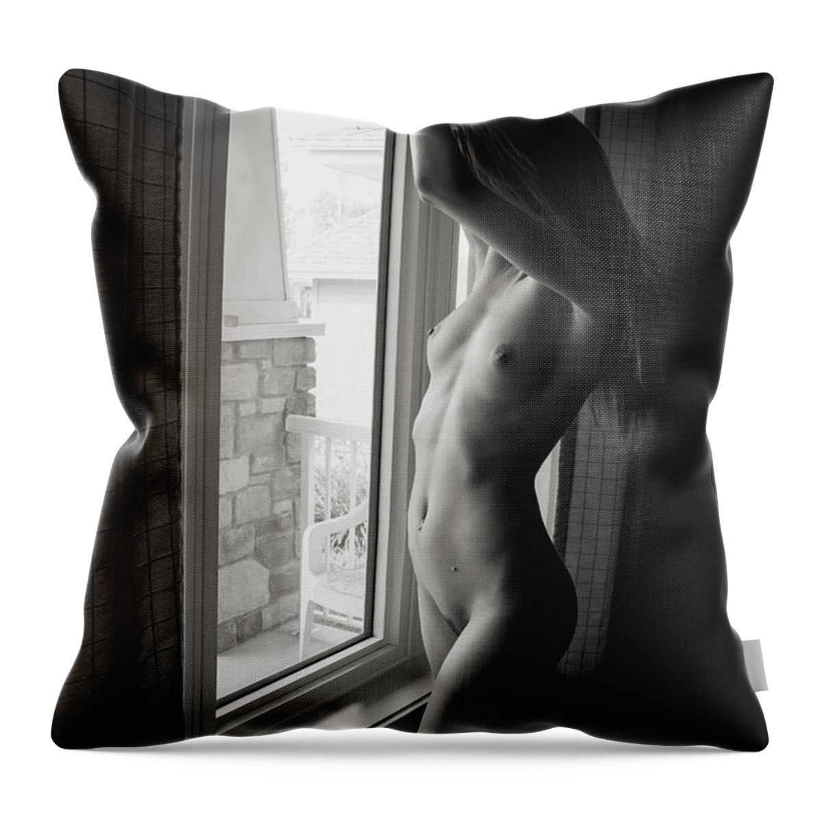 Blue Muse Fine Art. Bluemusefineart.com Throw Pillow featuring the photograph Day Dreaming by Blue Muse Fine Art