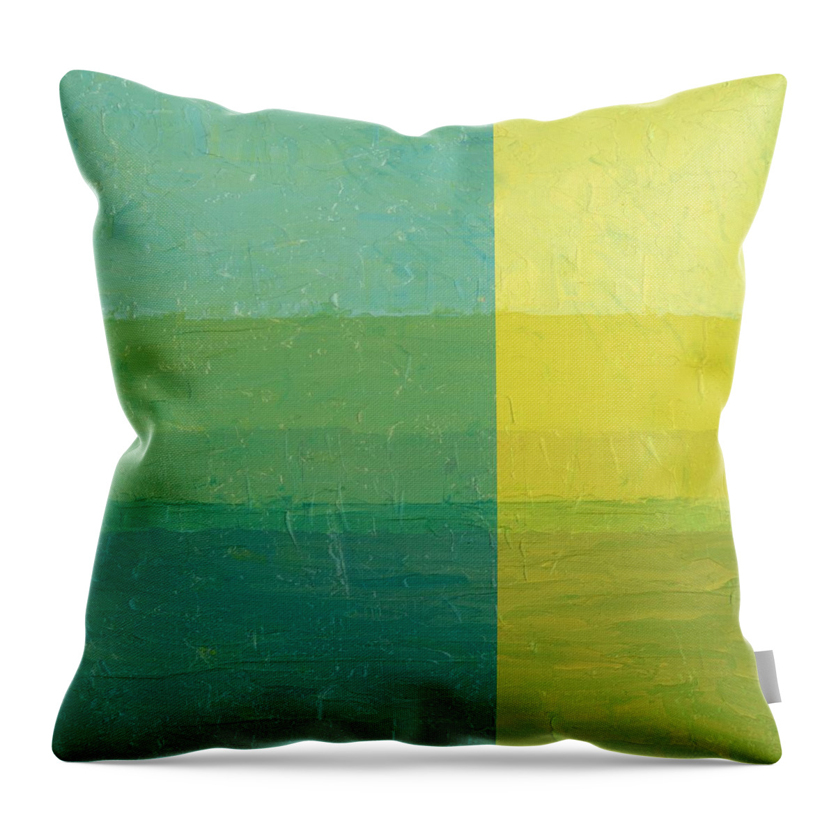 Day Throw Pillow featuring the painting Daybreak by Michelle Calkins