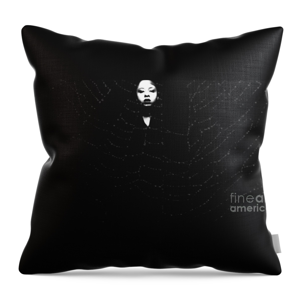 Black Throw Pillow featuring the photograph Decoy by Jessica S