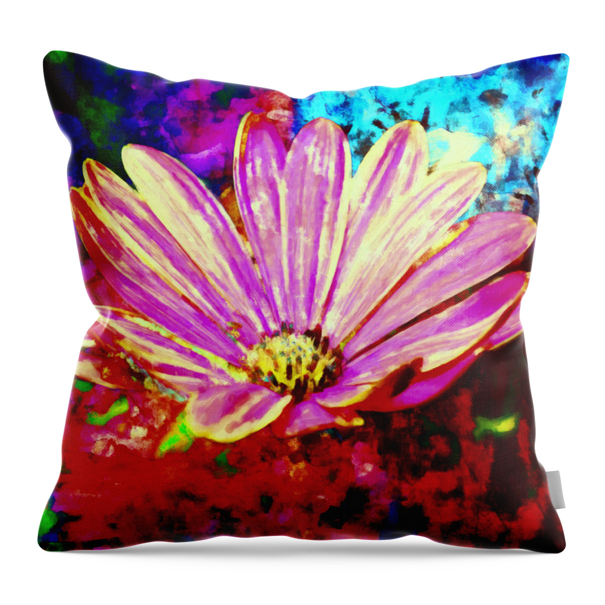 Www.themidnightstreets.net Throw Pillow featuring the painting Do It All Over Again by Joe Misrasi