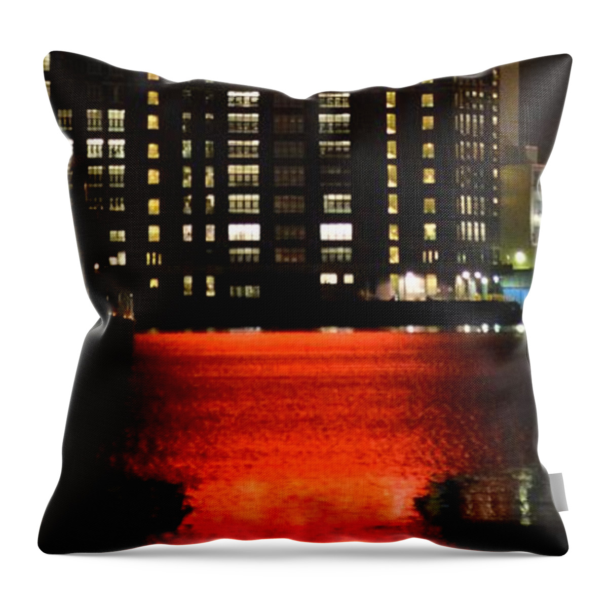 Beach Bum Pics Throw Pillow featuring the photograph Domino Sugars by Billy Beck