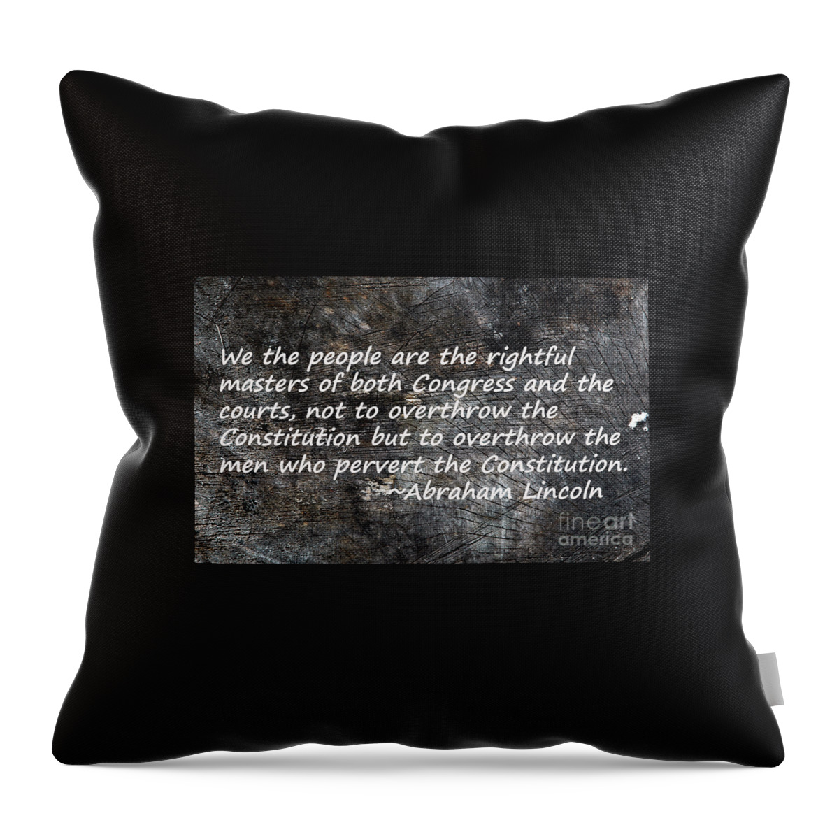 Rights Throw Pillow featuring the photograph Don't Tread on Me by Brenda Giasson