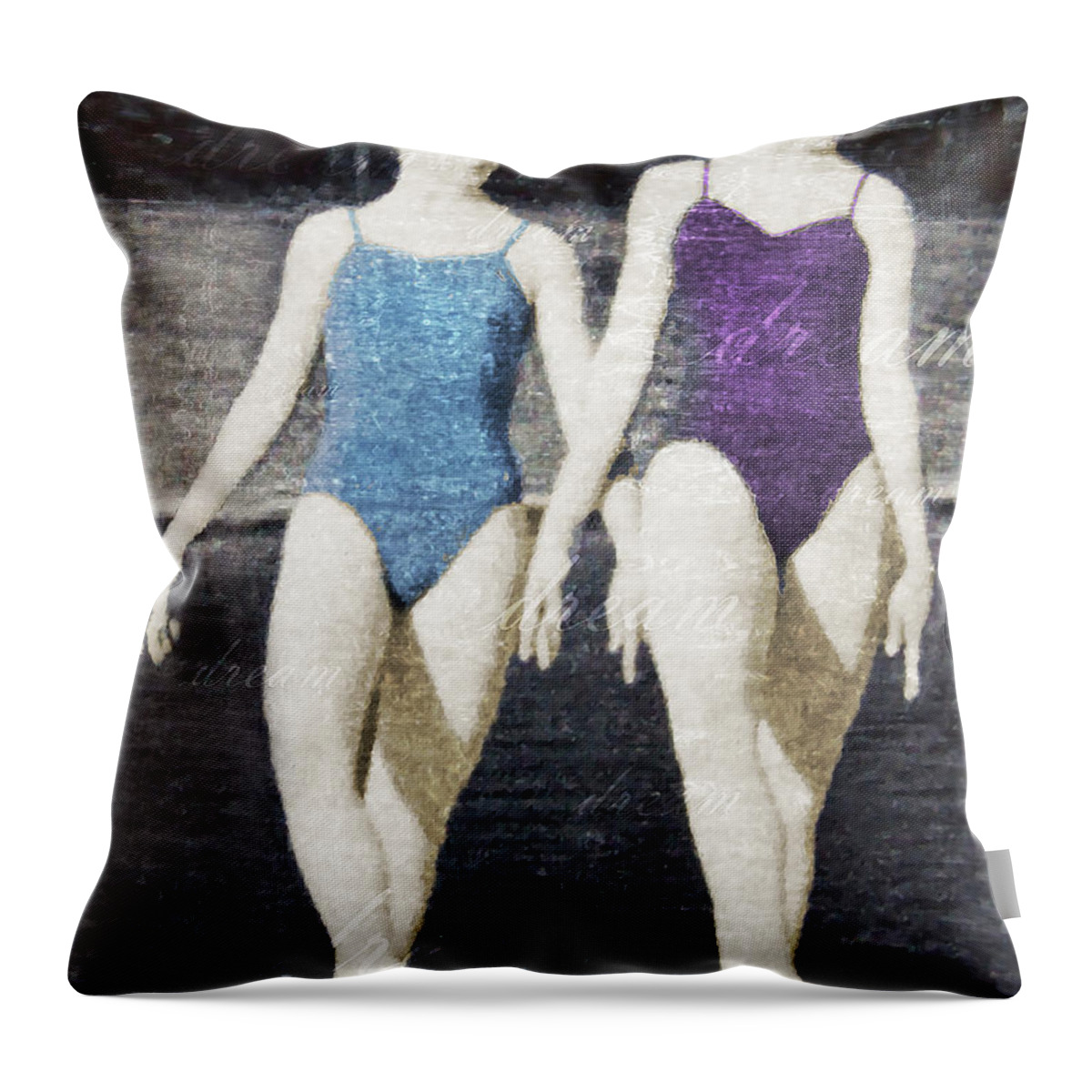 Dance Throw Pillow featuring the photograph Dream of Dance by Deborah Smith