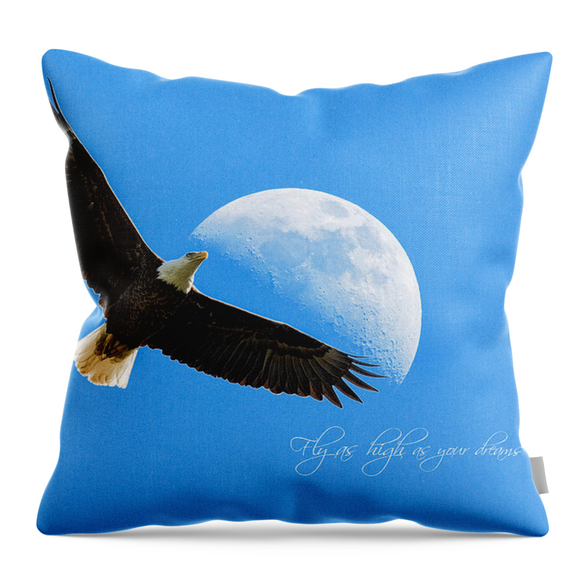 Bald Throw Pillow featuring the photograph Dreams by Everet Regal