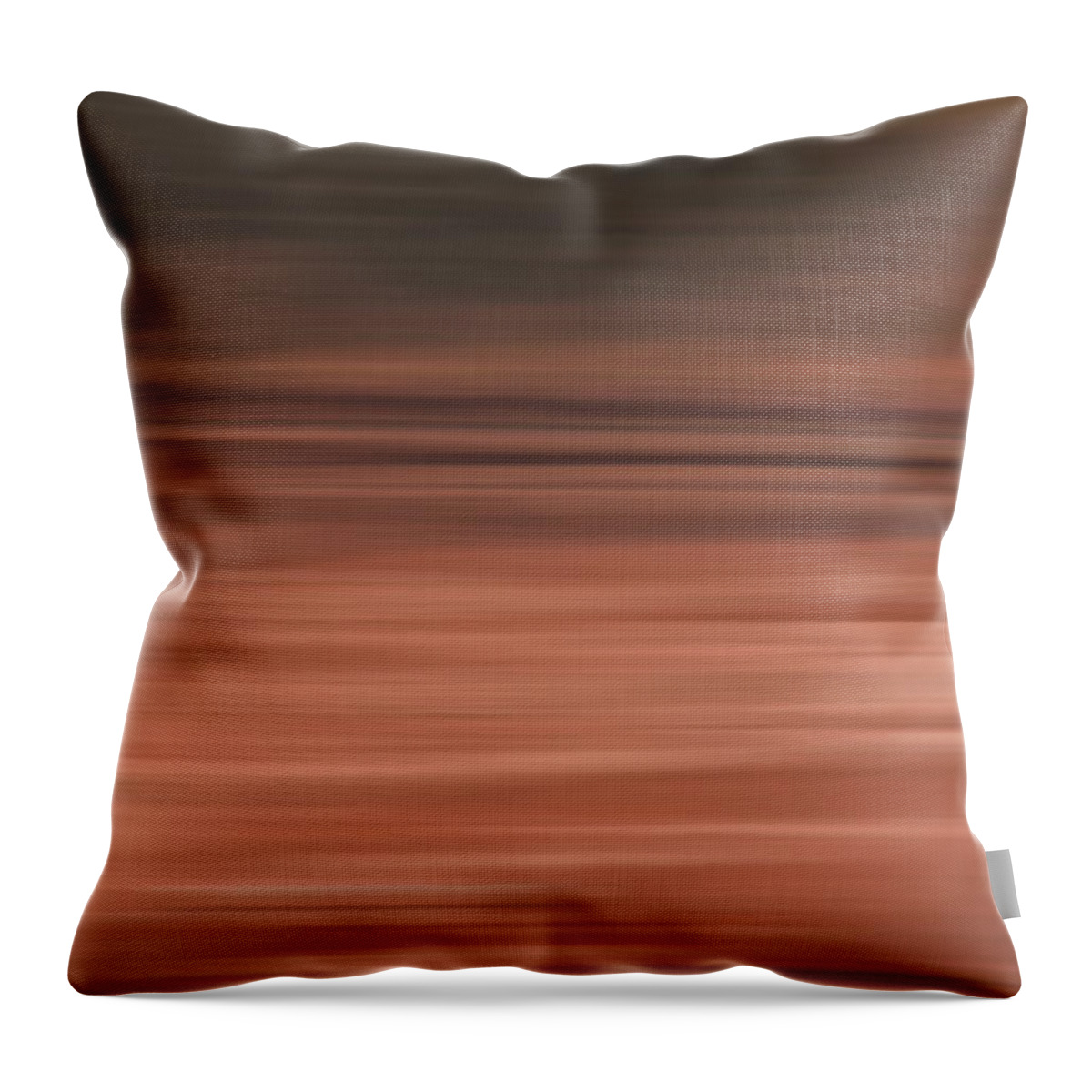Abstract Paintings Throw Pillow featuring the digital art Abstract Earth Motion Soil by Linsey Williams