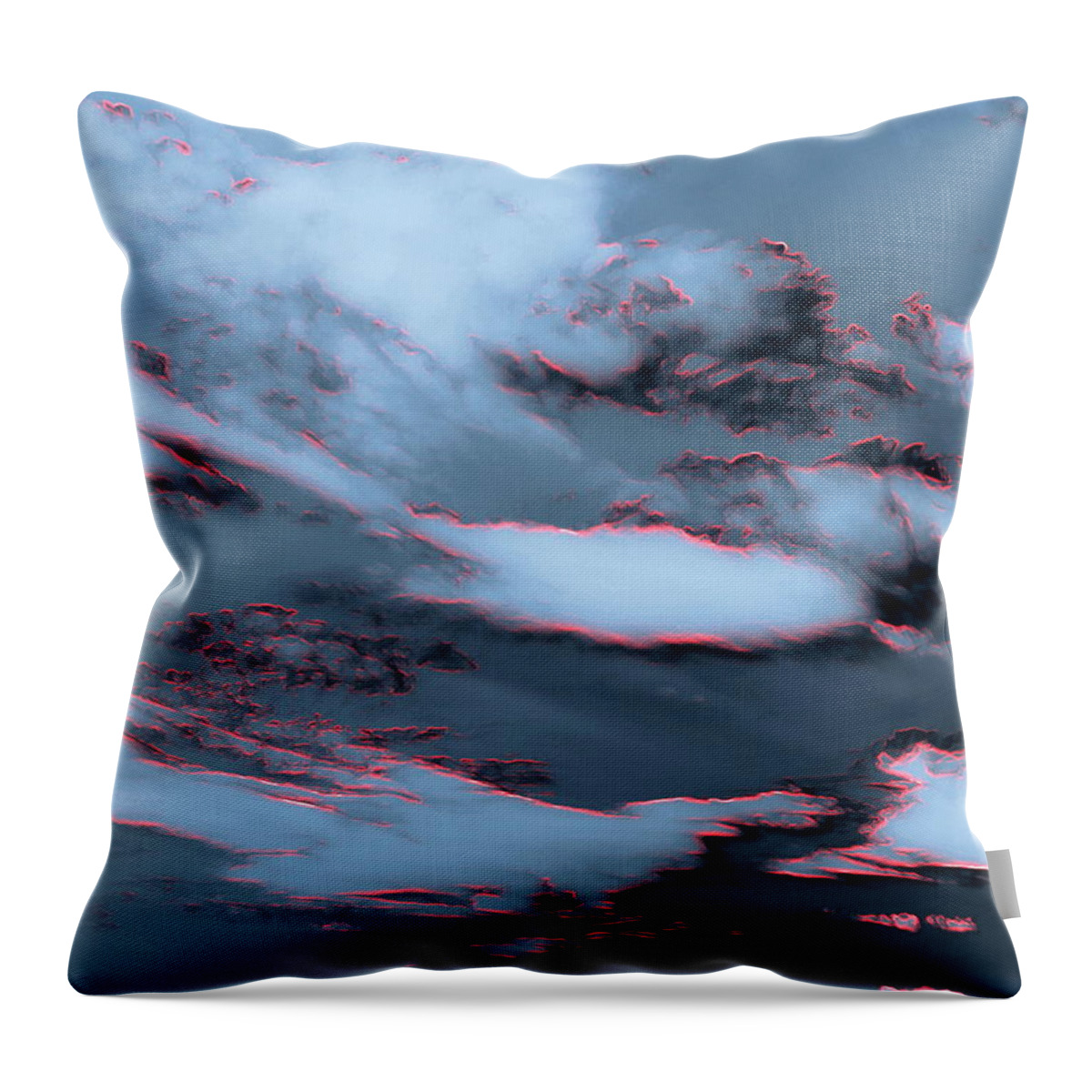 Sky Throw Pillow featuring the photograph Electrified by Pamela Hyde Wilson