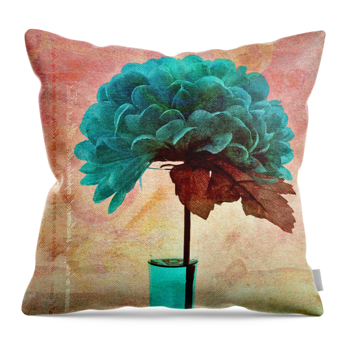 still Life Throw Pillow featuring the photograph Estillo - s04b2t22 by Variance Collections
