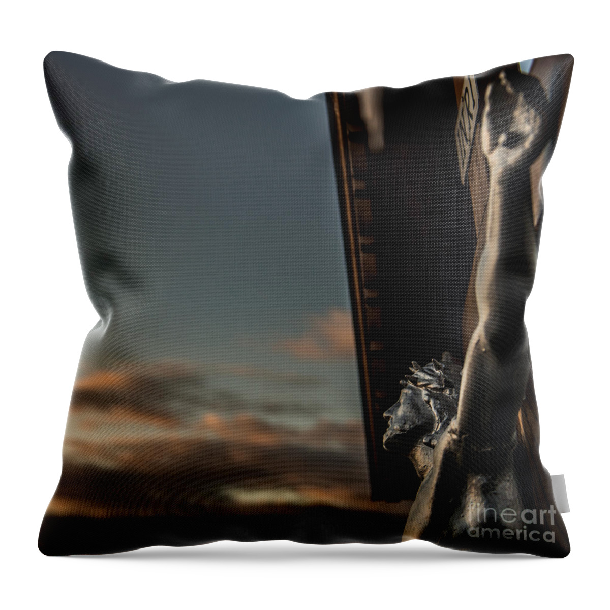 Austria Throw Pillow featuring the photograph Faith by Hannes Cmarits