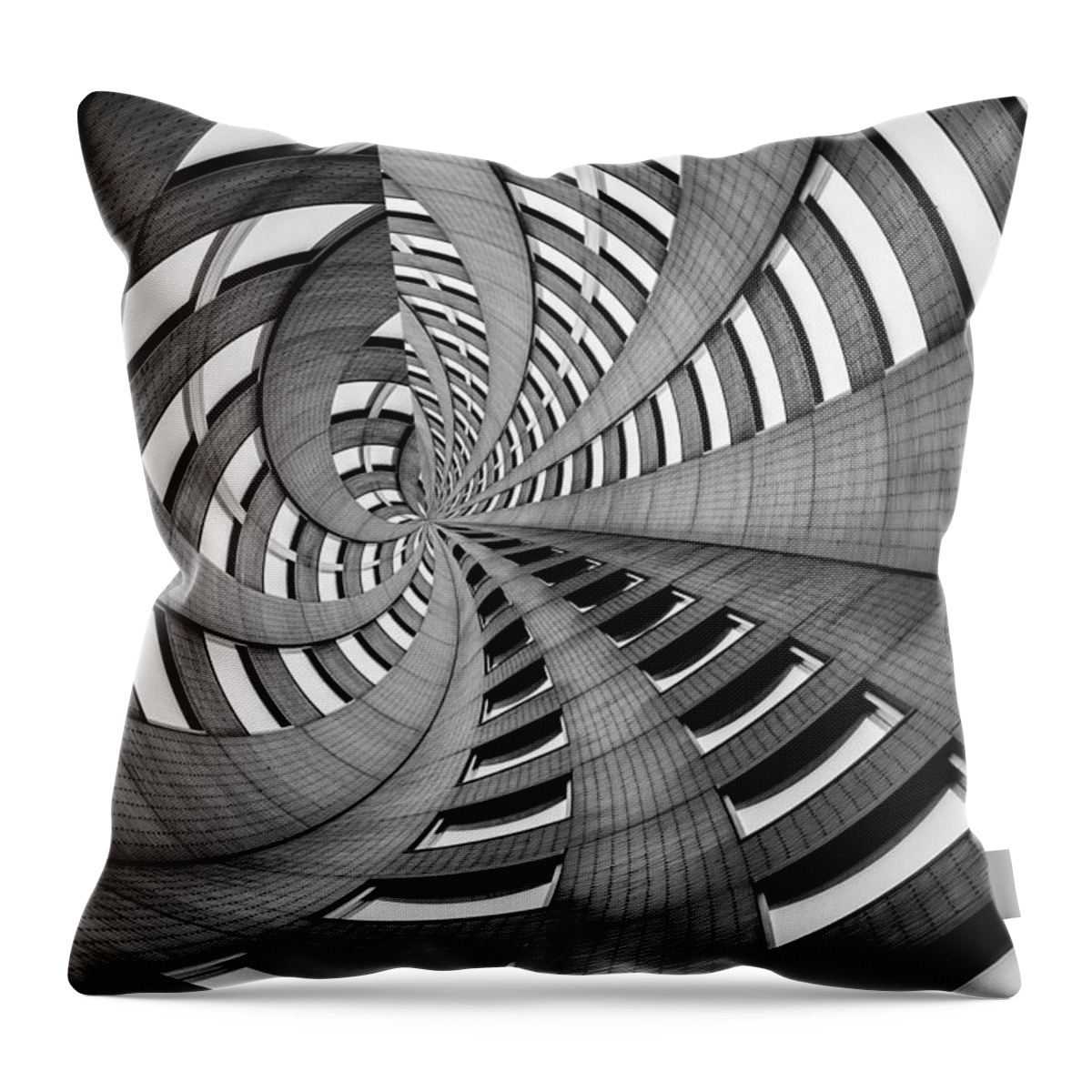 Down The Rabbit Hole Throw Pillow featuring the photograph Down The Rabbit Hole by Az Jackson