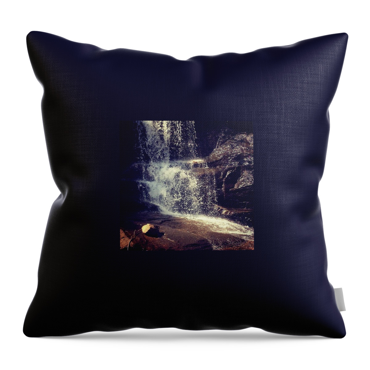 Beautiful Throw Pillow featuring the photograph Wash Away by Peyton Turbeville