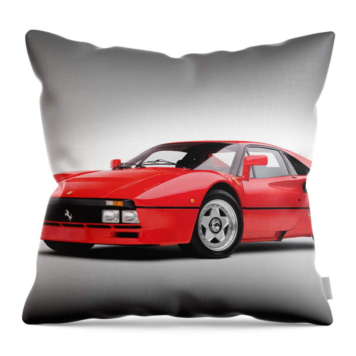 Car Throw Pillow featuring the photograph Ferrari 288 GTO by Gianfranco Weiss