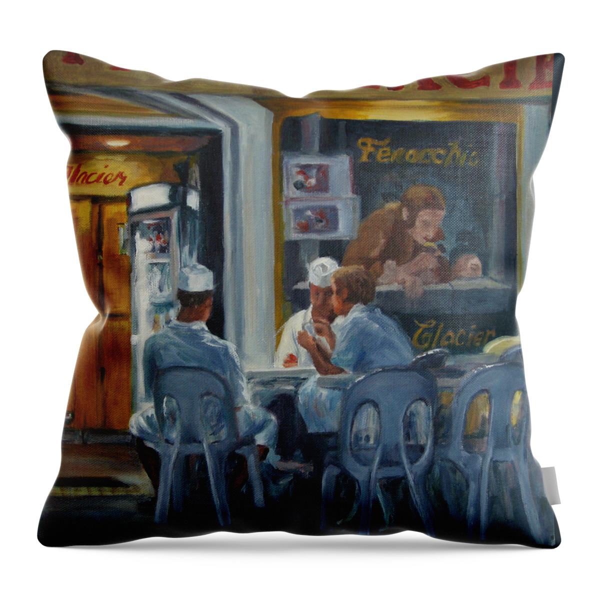 My Art Throw Pillow featuring the painting Final Count by Connie Schaertl