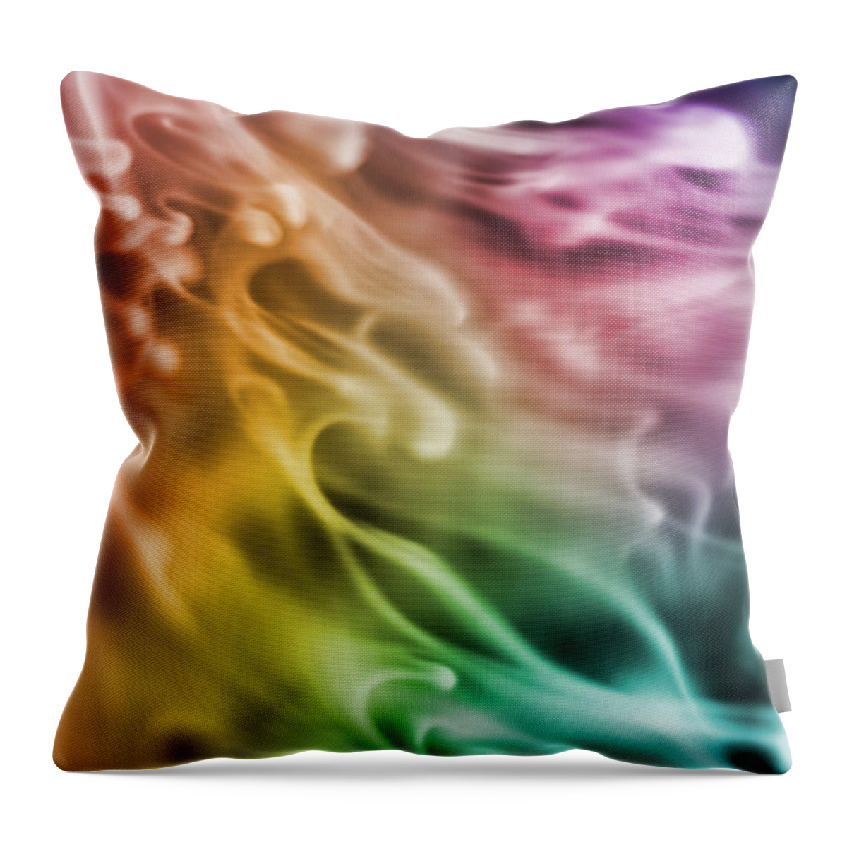 Colors Throw Pillow featuring the digital art Drift by Stephanie Hollingsworth