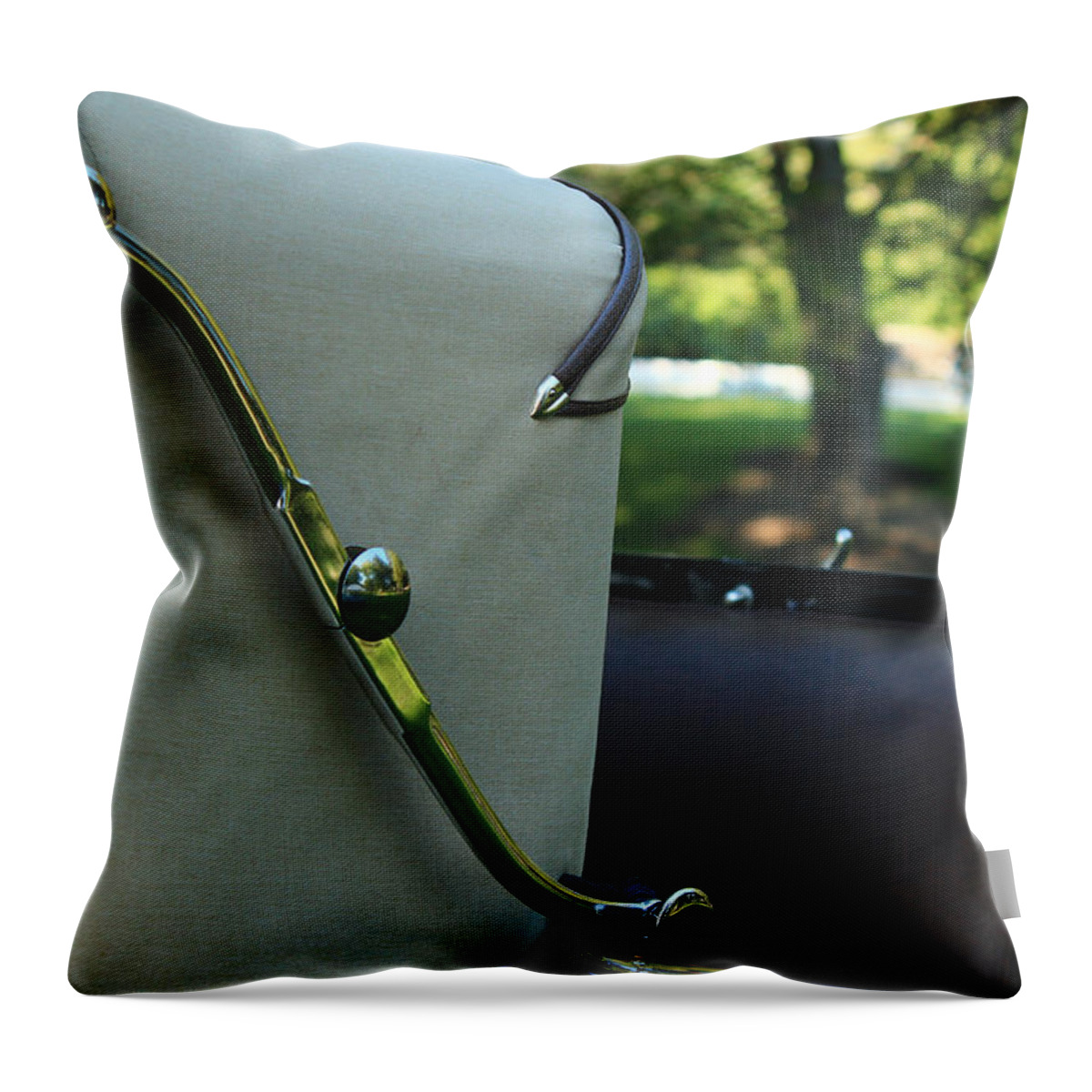 Model A Throw Pillow featuring the photograph Ford Model A #5 by Jim Cotton