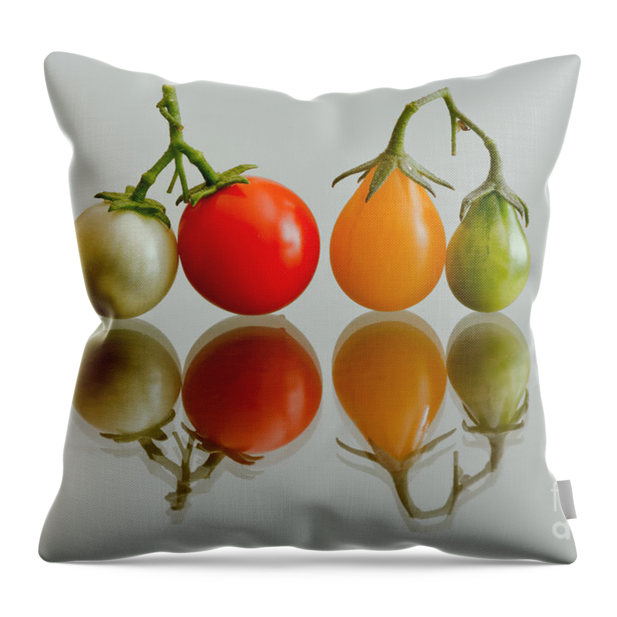 Abstract Throw Pillow featuring the photograph Four of The Kinds by Jonathan Nguyen