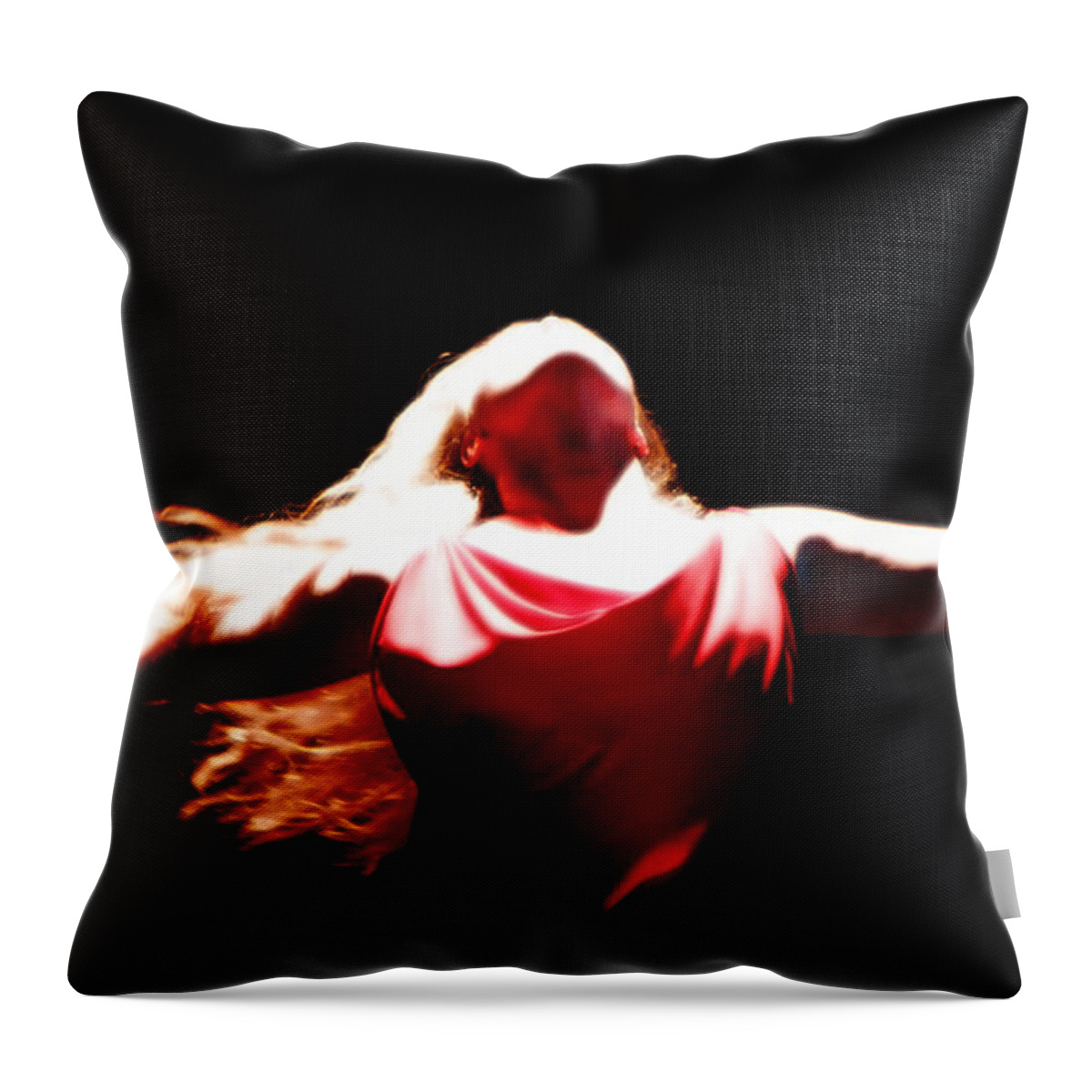 Kg Throw Pillow featuring the photograph Freedom by KG Thienemann