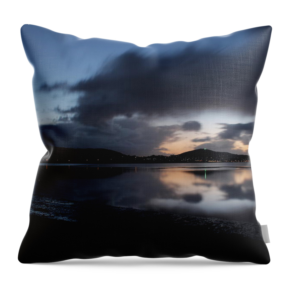 Landscape Throw Pillow featuring the photograph Frenchman bay Albany Western Australia by Corey Carpenter