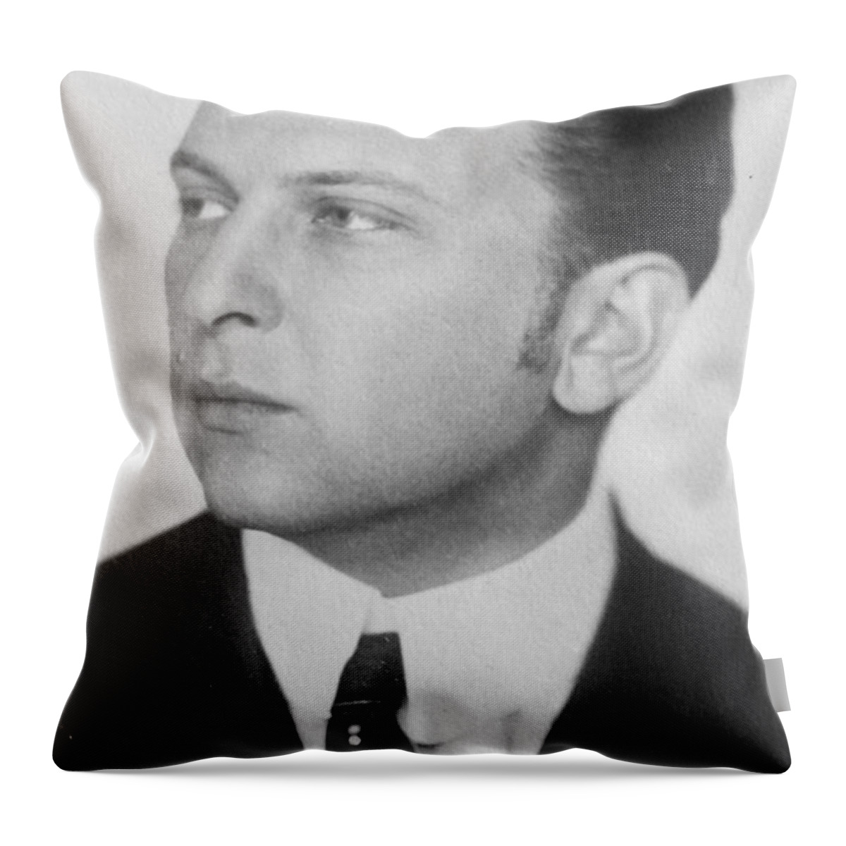 1930 Throw Pillow featuring the photograph Fritz Reiner (1888-1963) by Granger