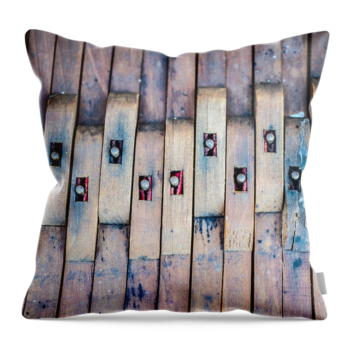 Piano Throw Pillow featuring the photograph Fulcrum 2 by David Downs