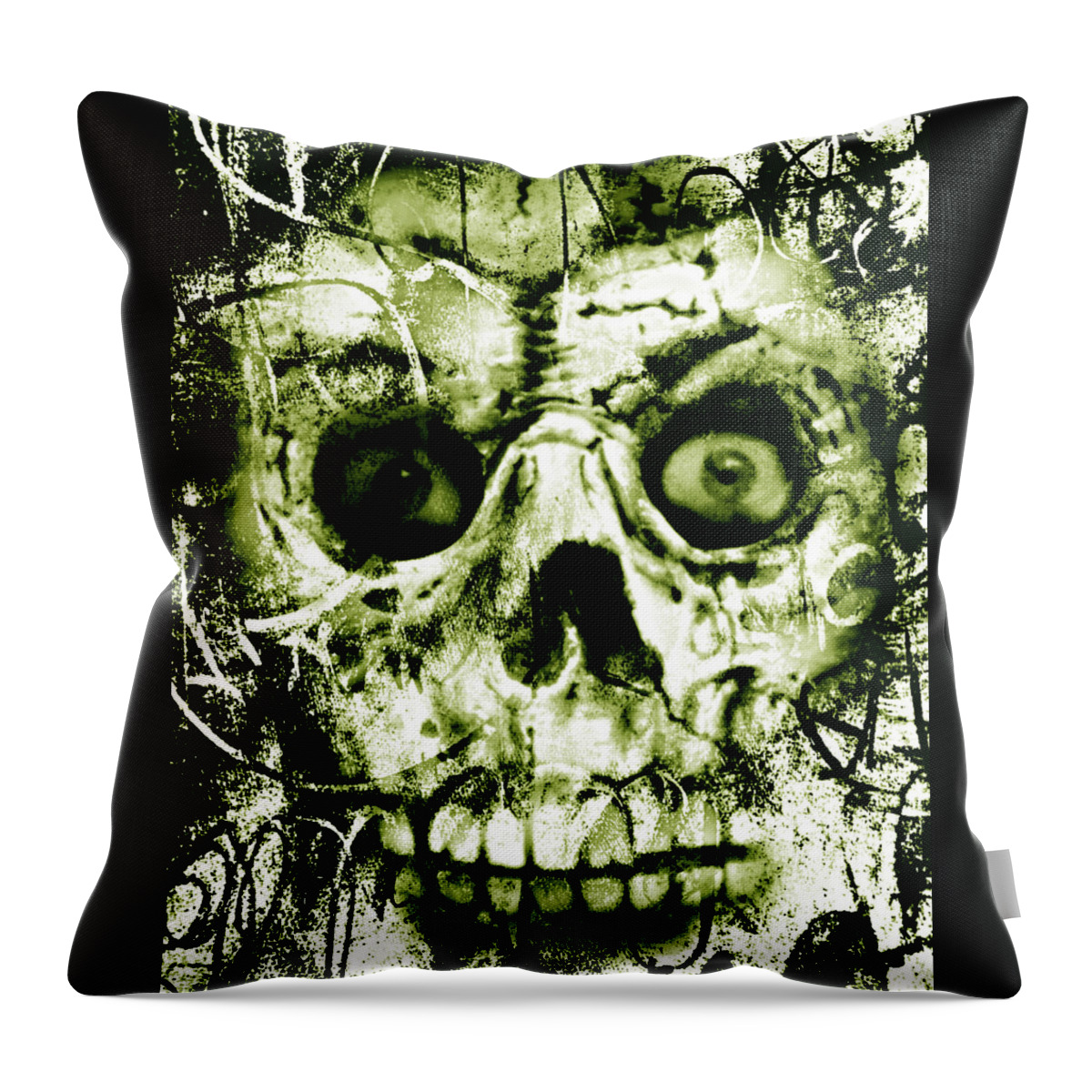 Ghouls Throw Pillow featuring the photograph Ghouls II by Aurelio Zucco
