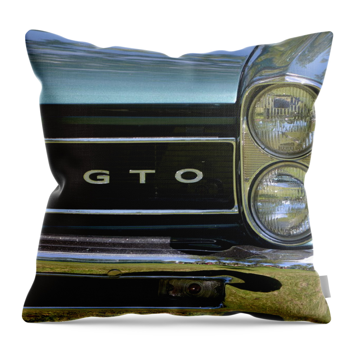 Gto Throw Pillow featuring the photograph Goat by Dean Ferreira