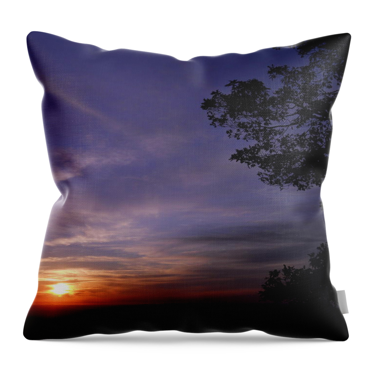 Sunrise Throw Pillow featuring the photograph Good Glorious Morning by Diannah Lynch