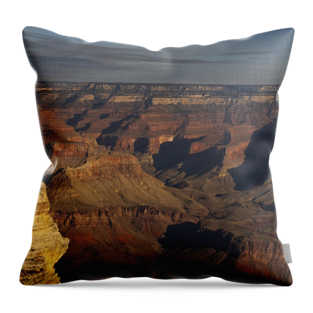 Photography Throw Pillow featuring the photograph Grand Canyon 1 by Lee Kirchhevel