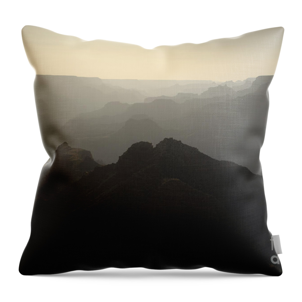 Grand Canyon Throw Pillow featuring the photograph Grand Canyon No. 2 by David Gordon