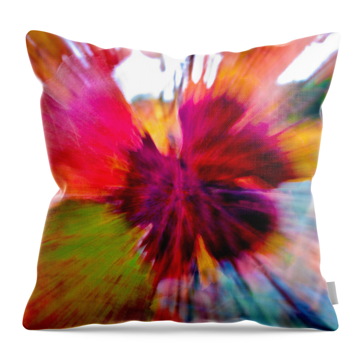 Grapevine Throw Pillow featuring the photograph Grape Vine Burst by Bill Gallagher